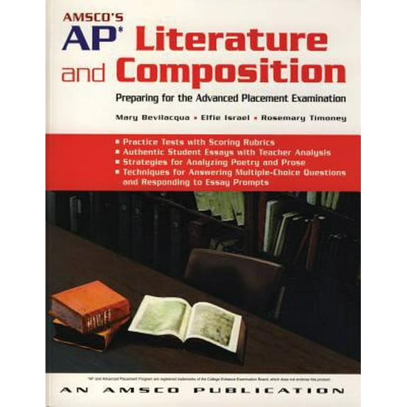 Pre-Owned Amsco's AP Literature and Composition: Preparing for the Advanced Placement Examination (Paperback) 1567650732 9781567650730