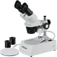 thumbnail image 1 of Amscope 20X-40X Student Stereo Microscope w/ Premium 9pc 3D Insect Specimen Kit + Digital Eyepiece Camera, 1 of 3