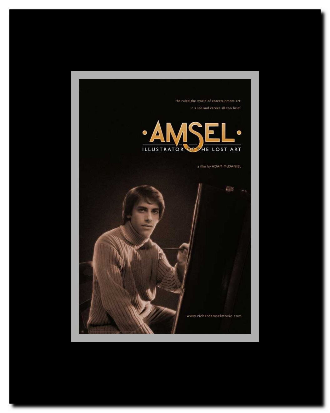 Amsel: Illustrator of the Lost Art Framed Movie Poster