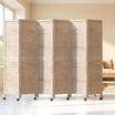 Folding Floor Screen Room Divider - 3 Panel Privacy Screen, White ...