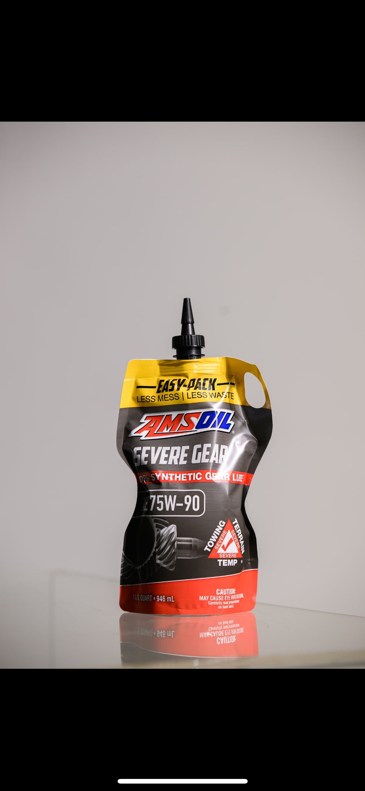 Amsoil Severe Gear 100% Synthetic Gear Lube 75W-90 - 1 US Quart