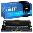 thumbnail image 1 of Amstech 1-Pack Compatible Drum Unit for Brother DR-820 DR820 DR 820 HL-L5000D L5200DW L6400DW MFC-L5700DW L5850DW L6700DW L6800DW DCP-L5500DN Printer(Black), 1 of 10