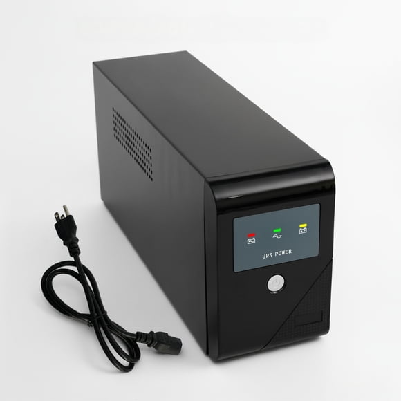 UPS 500VA/300W 120V Backup Power Supply, 3 Sockets, Backup Battery with Surge Protection, Only Suitable for Desktop computer