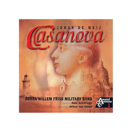 Amstel Music Casanova (Amstel Classics CD) Concert Band Level 4-5 Composed by Johan de Meij