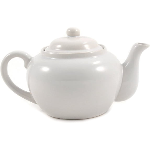 Infusar Amsterdam 2 Cup Infuser Teapot - White - Metropolitan Tea Company ...