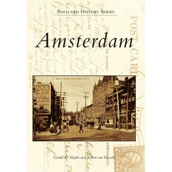 Postcard History Amsterdam, (Paperback)