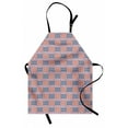 thumbnail image 1 of Amsterdam Apron, Modern Simplistic Layout of Lettering City Name Netherlands Themed, Unisex Kitchen Bib with Adjustable Neck for Cooking Gardening, Adult Size, Dried Rose Multicolor, by Ambesonne, 1 of 4