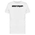 thumbnail image 1 of Amsterdam Citie Lettering T-Shirt Men -Image by Shutterstock, Male Small, 1 of 2