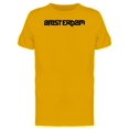 thumbnail image 1 of Amsterdam Citie Lettering T-Shirt Men -Image by Shutterstock, Male Small, 1 of 2
