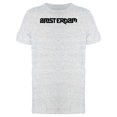 thumbnail image 1 of Amsterdam Citie Lettering Tee Men's -Image by Shutterstock, 1 of 2