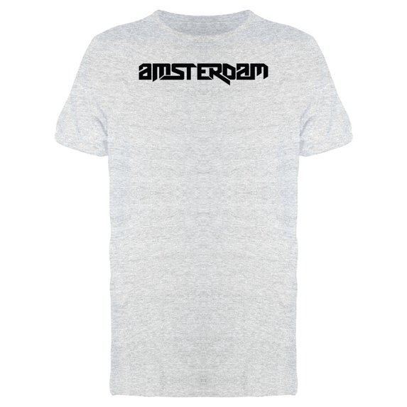 Amsterdam Citie Lettering Tee Men's -Image by Shutterstock