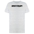 thumbnail image 1 of Amsterdam Citie Lettering Tee Men's -Image by Shutterstock, 1 of 1