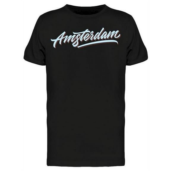 Amsterdam European City T-Shirt Men -Image by Shutterstock, Male Medium