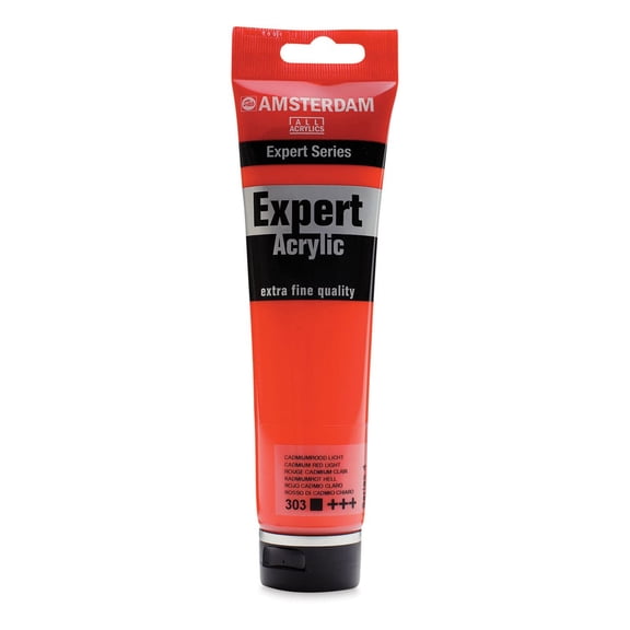 Amsterdam Expert Series Acrylics - Cadmium Red Light, 150 ml tube