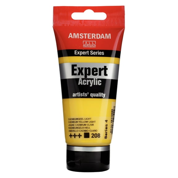 Amsterdam Expert Series Acrylics - Cadmium Yellow Light, 75 ml tube