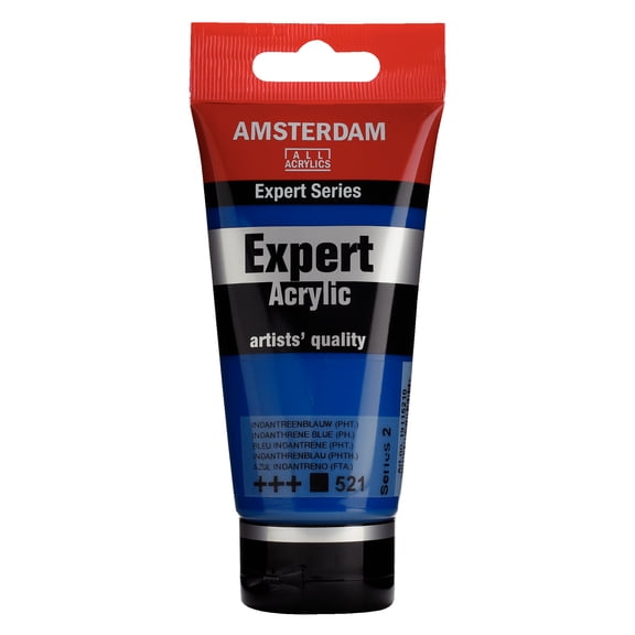 Amsterdam Expert Series Acrylics - Indanthrene Blue (Phthalo), 75 ml tube