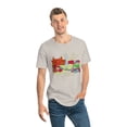 thumbnail image 1 of Amsterdam Famous Places And Cities Men's Jersey Curved Hem Tee, 1 of 4