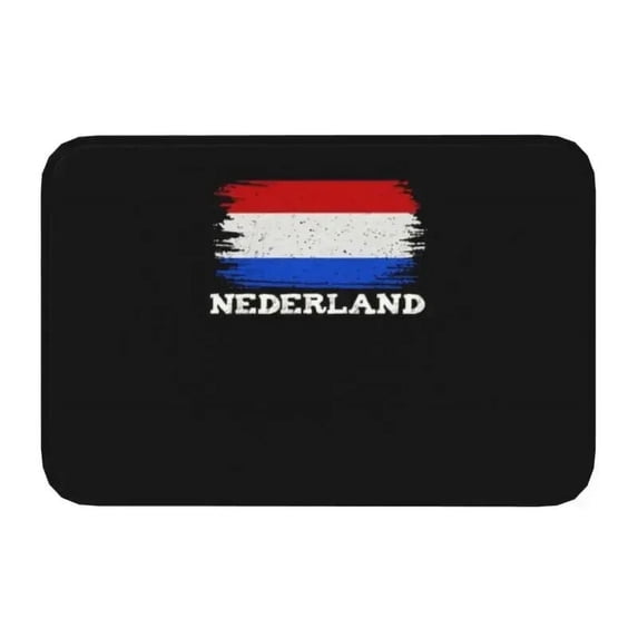 Amsterdam Flag Front Door Floor Entrance Mats Outdoor Netherlands Bathroom Kitchen Doormat Living Room Carpet Rug