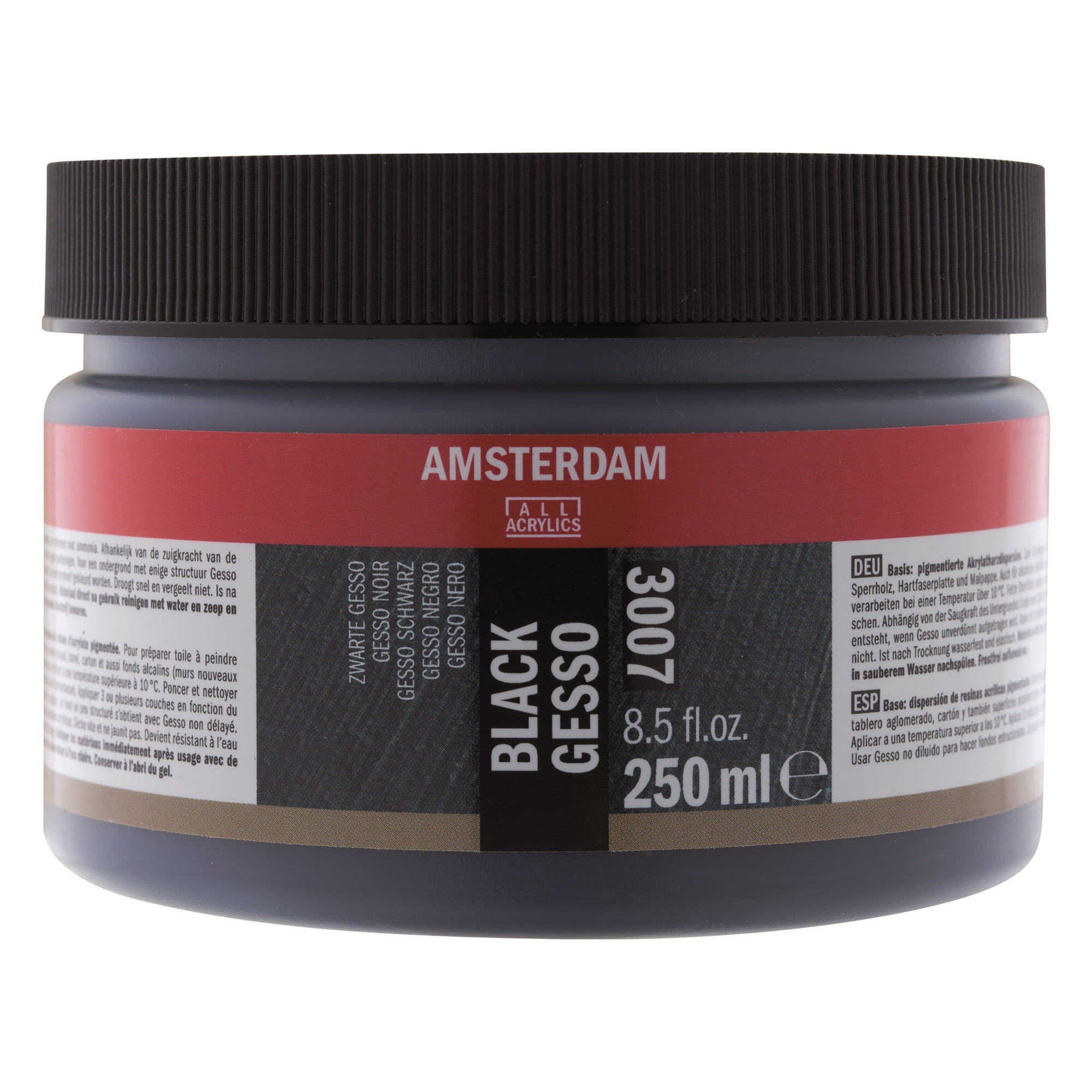 Buy Studio Black Gesso Primer (250ml) from The Stationers