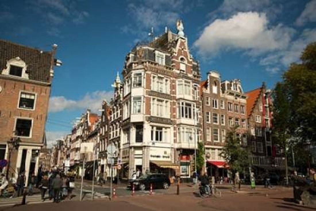 Amsterdam Haarlem District Canvas Art - Erin Berzel (12 x 18)
