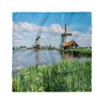 thumbnail image 1 of Amsterdam Head Scarf, Daytime Zaanse Schans, Head Wrap, 3 Sizes, by Ambesonne, 1 of 2
