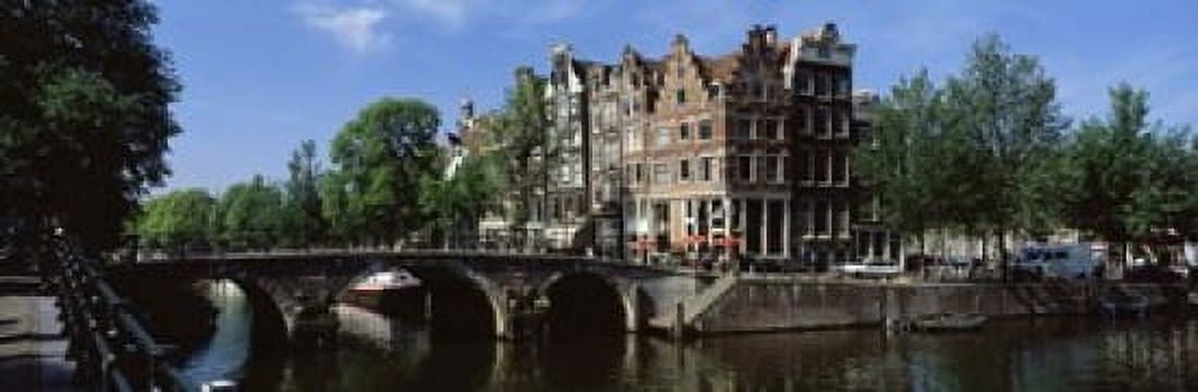 Amsterdam Holland Netherlands Canvas Art - Panoramic Images (18 x 6)