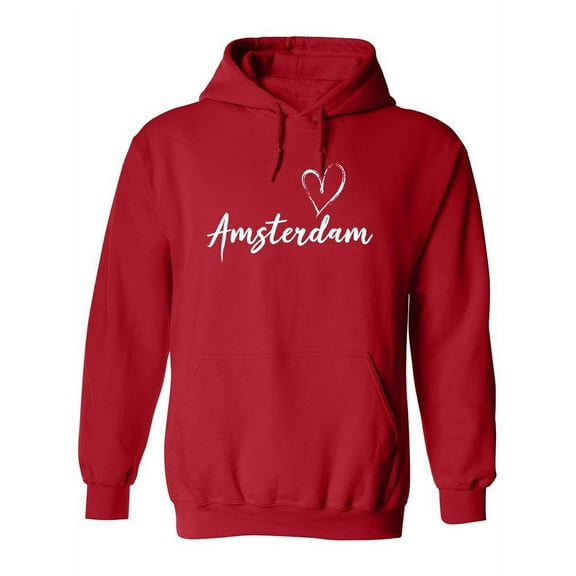 Amsterdam Love Hoodie Women -Image by Shutterstock, Female Large