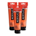 thumbnail image 1 of Amsterdam MONTANA ACRYLIC Orange Azo 120ml - 3 Pack, 1 of 5