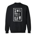 thumbnail image 1 of Amsterdam Print Sweatshirt Men -Image by Shutterstock, Male Large, 1 of 4