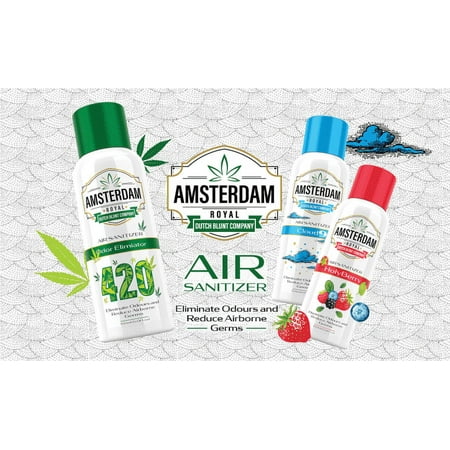 Amsterdam Royal: Air Sanitizer & Odor Eliminator Spray (5oz, 6 Pack) MIXED
