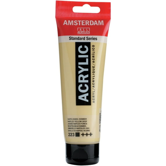 Amsterdam Standard Acrylic Paint 120ml-Naples Yellow Deep