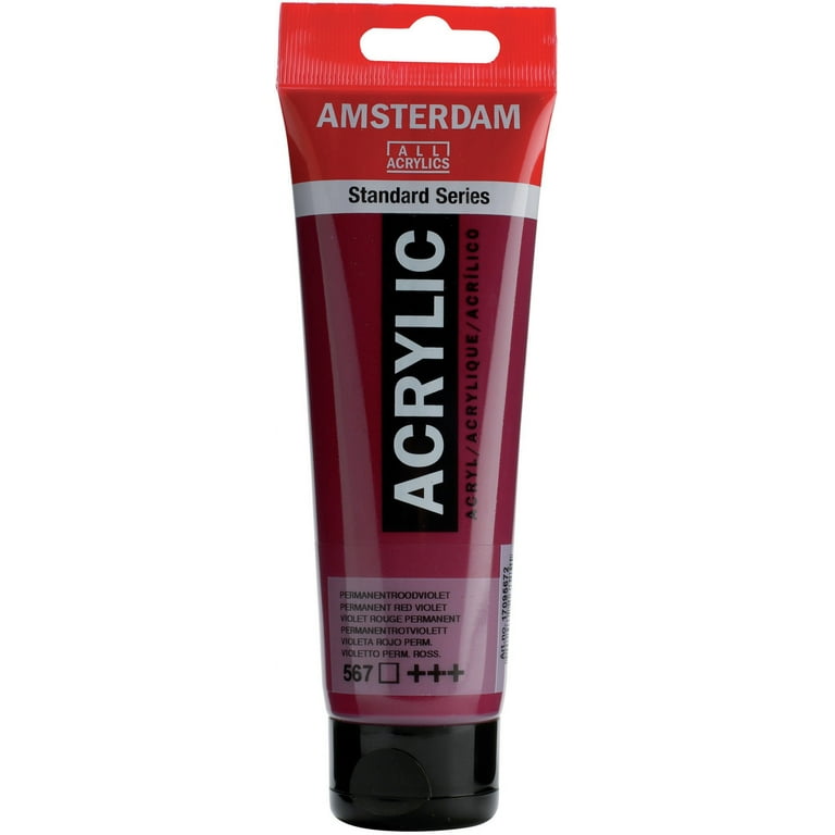Permanent Red Violet 120ml Amsterdam Acrylic Paint - Acrylic Paint