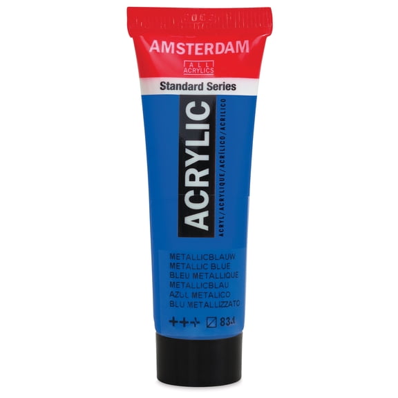 Amsterdam Standard Series Acrylic - Metallic Blue, 20 ml Tube