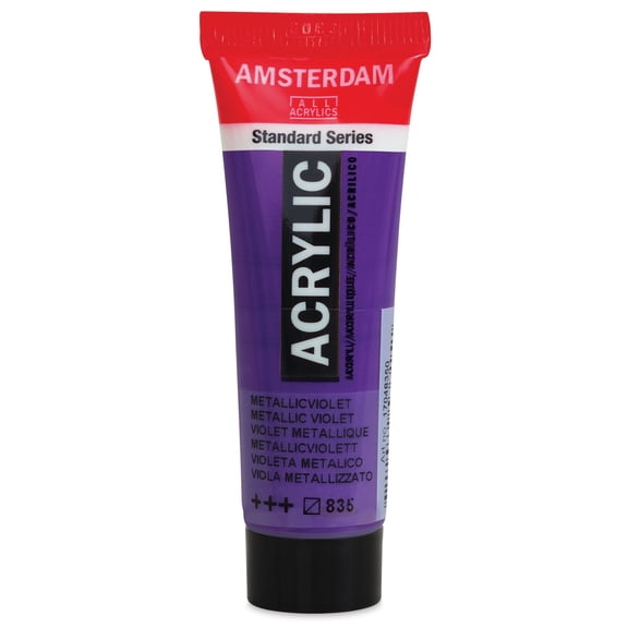 Amsterdam Standard Series Acrylic - Metallic Violet, 20 ml Tube