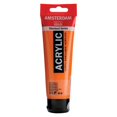 thumbnail image 1 of Amsterdam Standard Series Acrylic Paint, 120ml, Azo Orange, 1 of 2