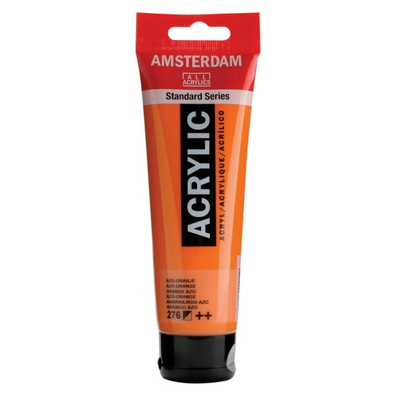 Amsterdam Standard Series Acrylic Paint, 120ml, Azo Orange