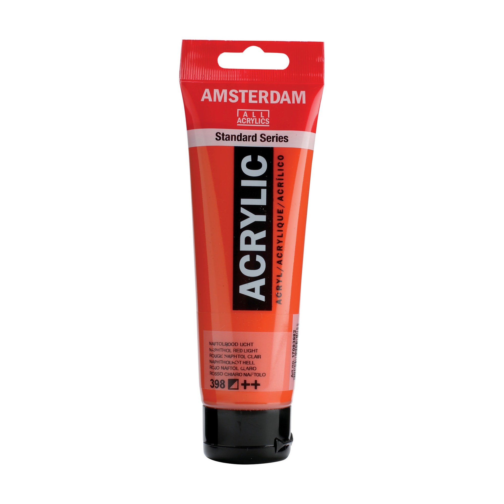 Amsterdam Standard Series Acrylic Paint, 120ml, Naphthol Red Light