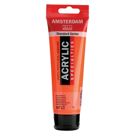 Amsterdam Standard Series Acrylic Paint, 120ml, Reflex Orange