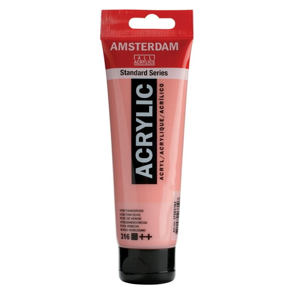 Amsterdam Standard Series Acrylic Paint, 120ml, Venetian Rose