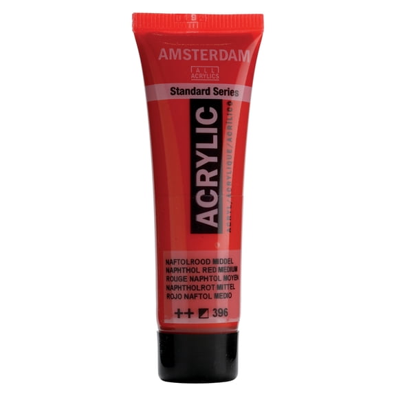 Amsterdam Standard Series Acrylic Paint, 20ml, Naphthol Red Medium