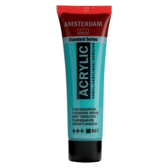 Amsterdam Standard Series Acrylic Paint, 20ml, Turquoise Green