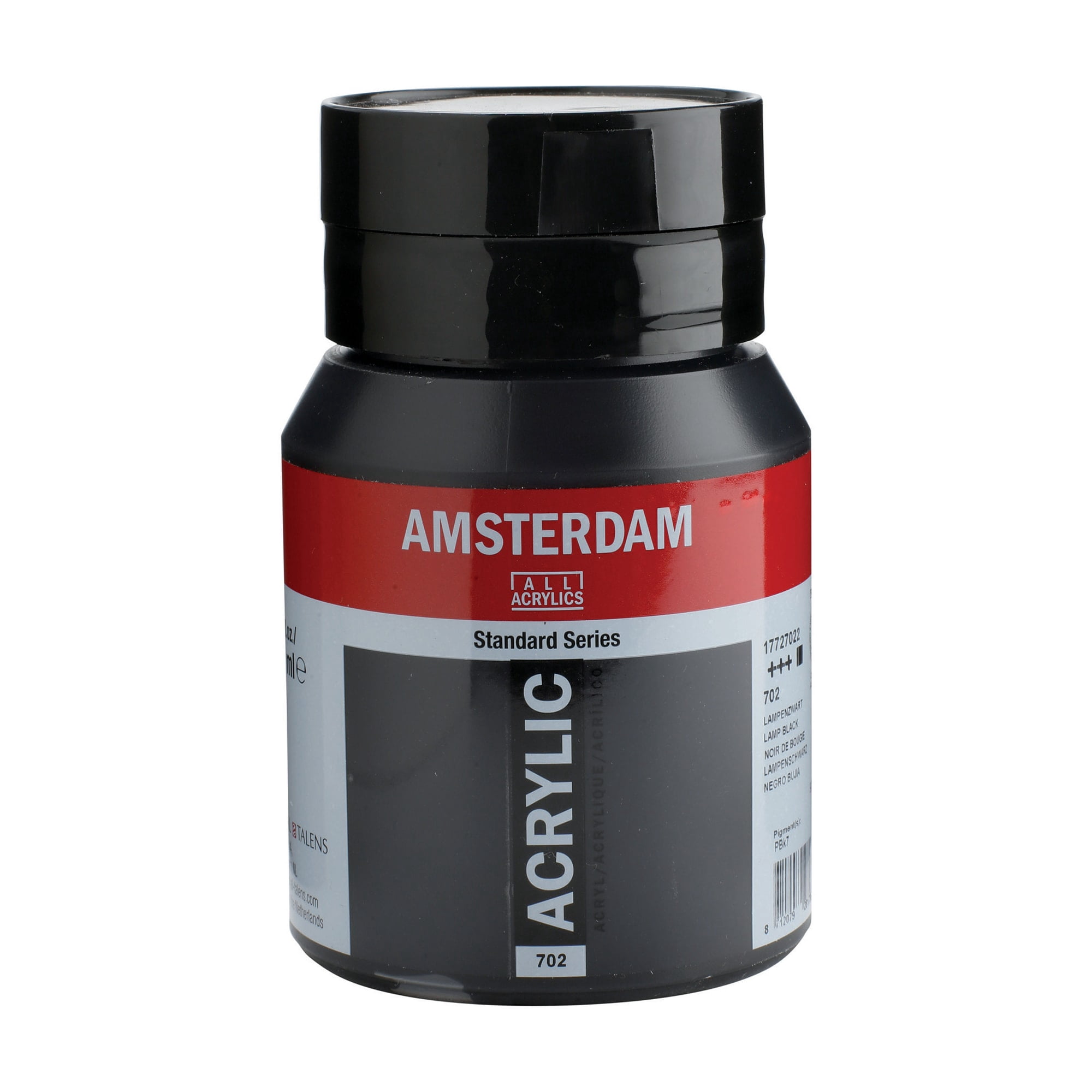 Amsterdam Standard Series Acrylic Paint, 500ml, Lamp Black