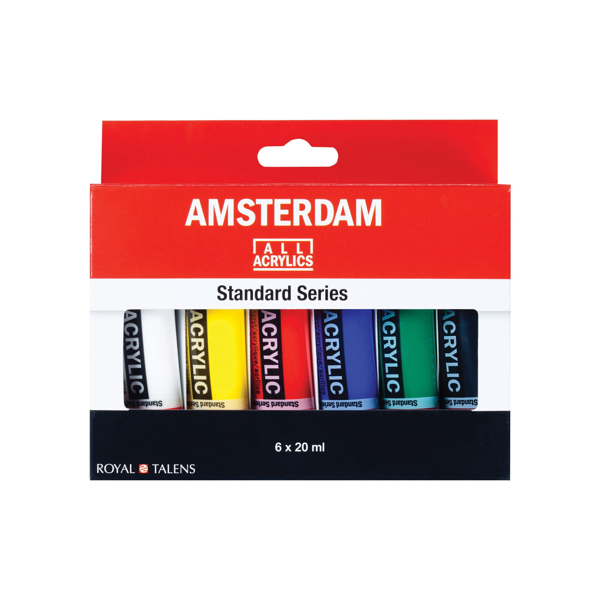 Amsterdam Standard Series Acrylic Paint Set, 6Colors