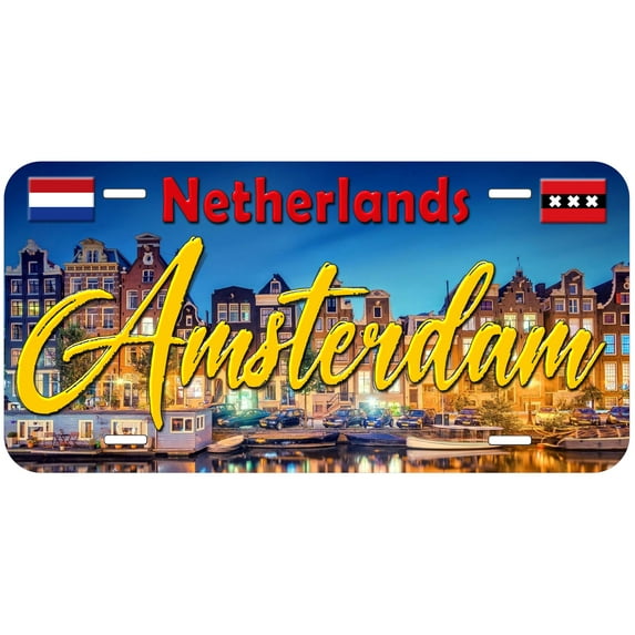 Amsterdam TAG03 Netherland Novelty Car Auto License Plate