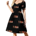thumbnail image 1 of Amsterdam city highlights Sleeveless Dress Dress women prom dress, 1 of 7