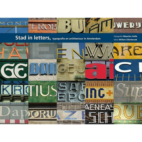 Typography and Architecture: Amsterdam in Letters (Hardcover)