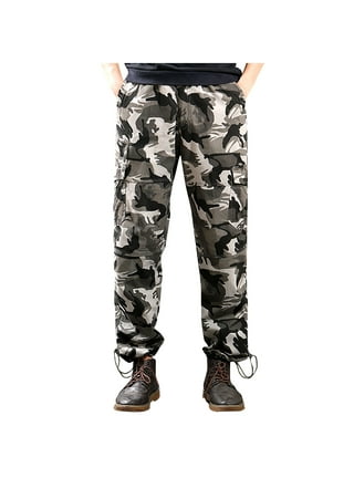 Mens tapered deals camo pants