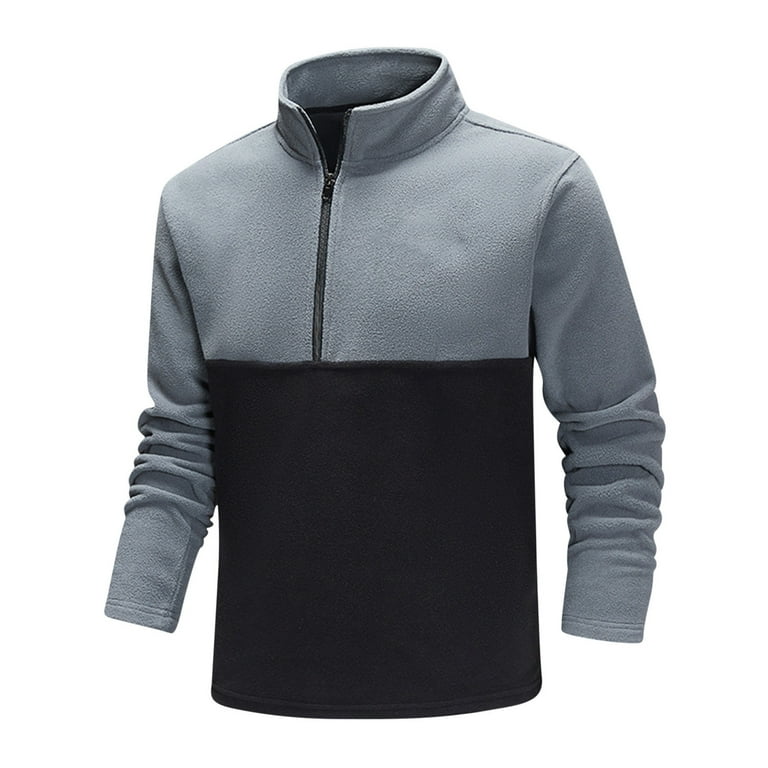 Colorblock Stand Collar Zipper Long Sleeve Sweatshirt Colorblock Stand Collar Zipper Long Sleeve Sweatshirt