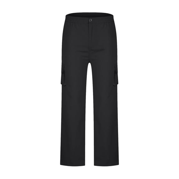 Amtdh Women's Solid Color Pants Beach Long Palazzo Pants Lightweight Pants Lady Flowy Work Casual Lounge Trousers Comfy Jogging Going out Pants Black S