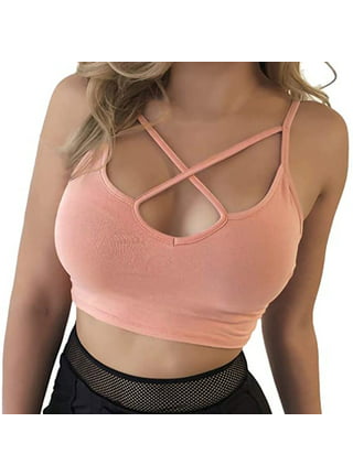 Cute Tops for Teen Girls,Womens Sexy Bandeau Crop Top Sleeveless Printed  Short Vest Summer Cropped Tee Shirts Blouse 